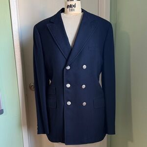 Men’s Vintage Double Breasted Blazer 39 Long